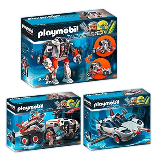 playmobil top agents 9255