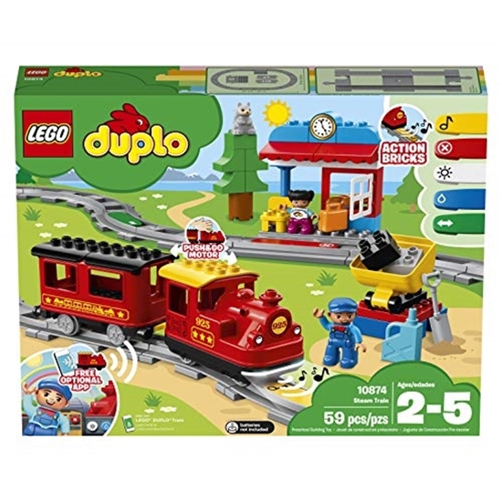 lego steam train 10874