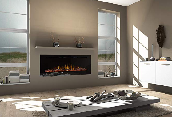 Berlinbuy Noble Flame Paris 1660 Electric Fireplace Wall Mounted